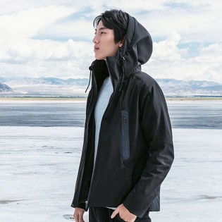 90 GO FUN Temperature Control Down Jacket Black (XL)